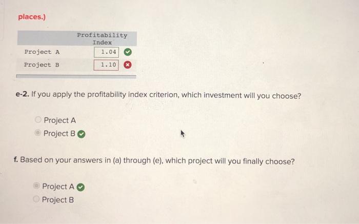 if any, you require a 15% return on your investment a-1. What