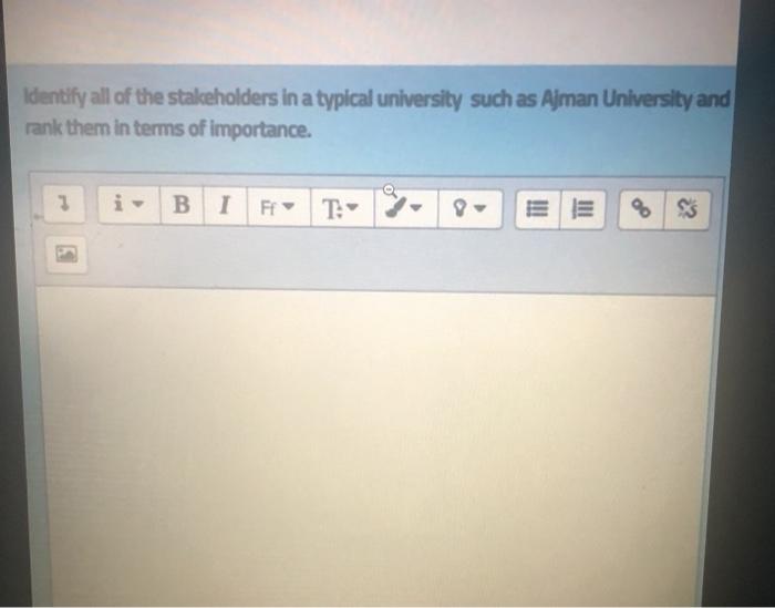 &ntify all in a them of irroortmce.