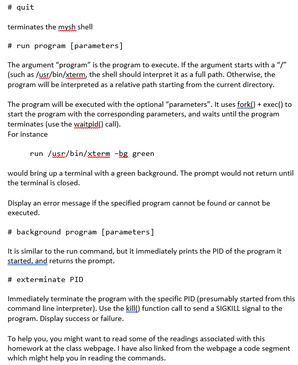 strtok to parse command line usage: strtokeg reads in a line of