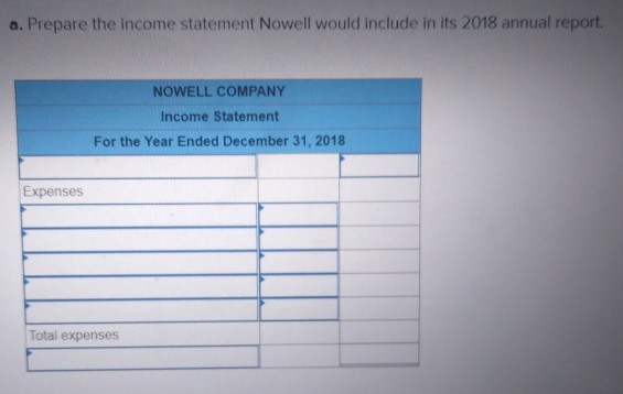Each of the following independent events requires a year-end adjusting entry. Show