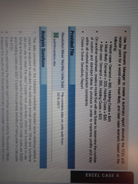 expenses associ- ated with excessive inventory and minimize the risk of losing