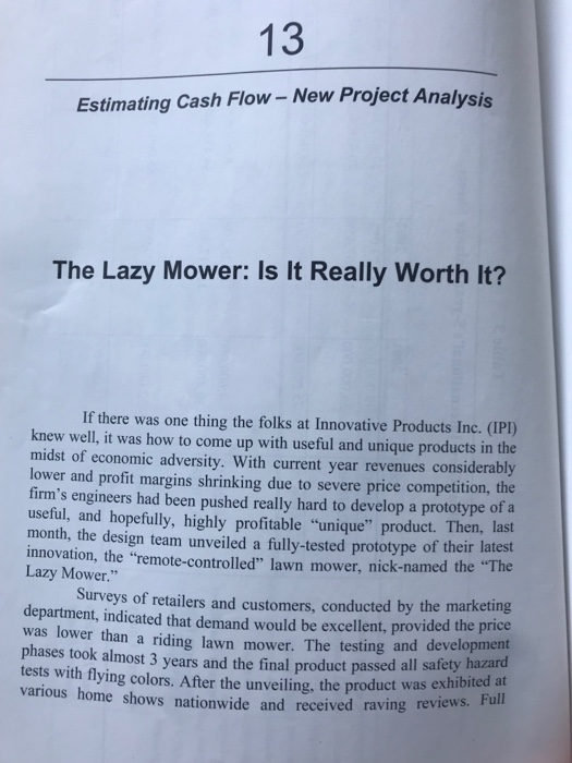  Pls answer questions ( 1, 2, 7, and 8) only 13