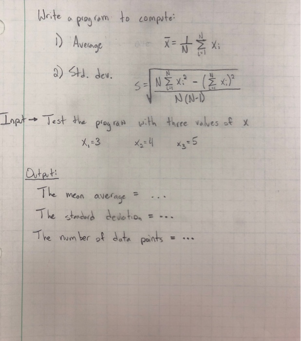  X- a) St. dev. NN(N-D e 3 ee valves ot X
