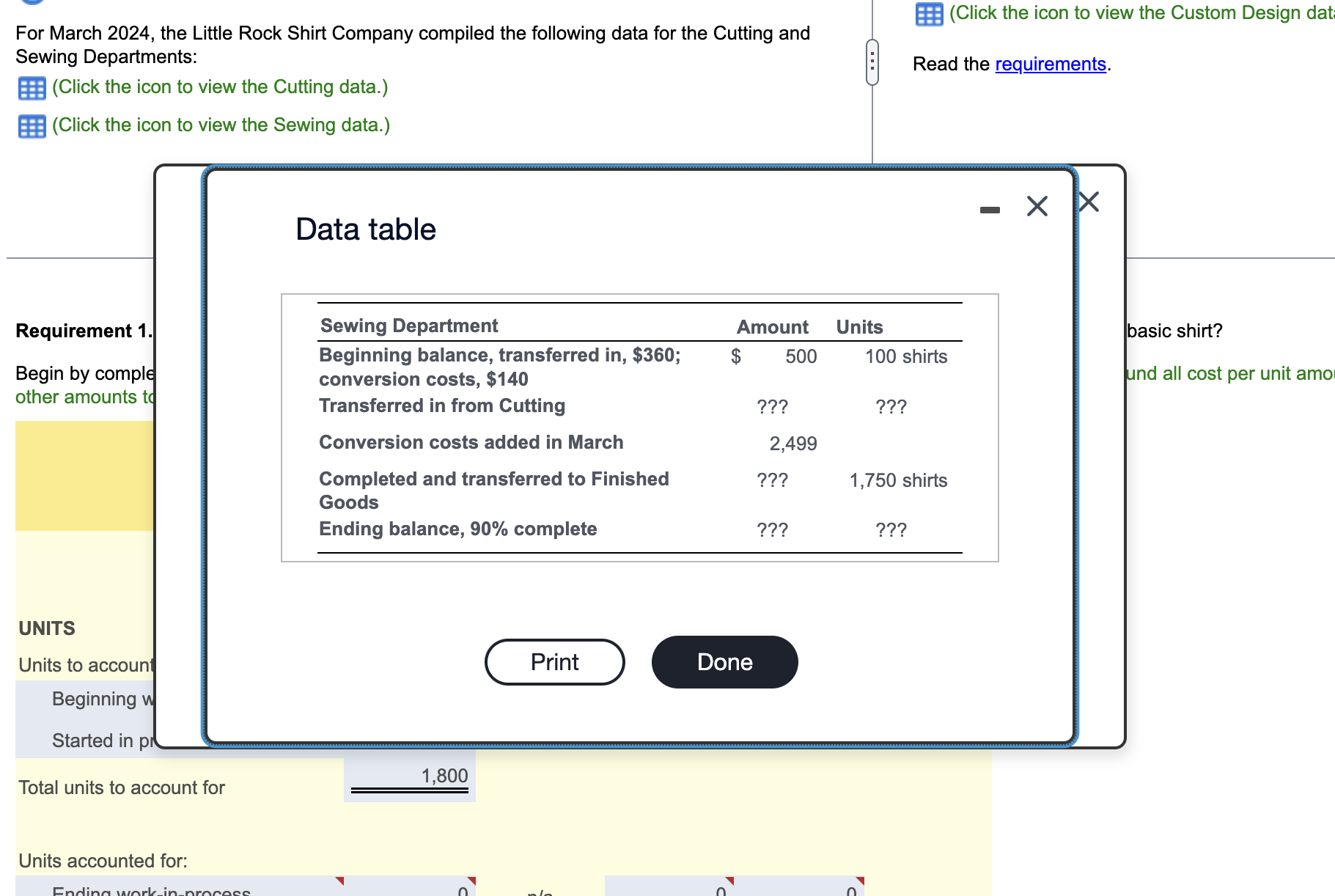 custom. (Click the icon to view the additional information.) For March 2024,