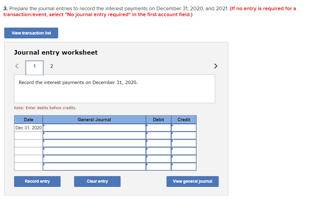 7 percent paid annually on December 31, and a maturity date of