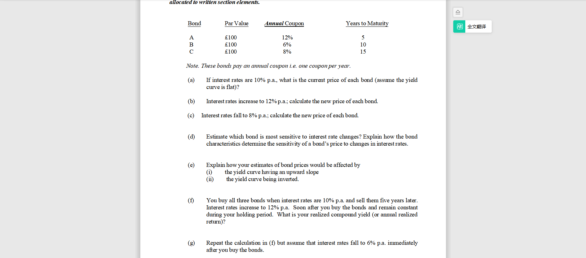  question (f) and (g) hope u can explain more specific, please