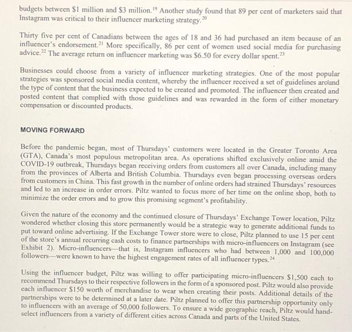 contribution-margin ratio for the two types of orders made at Thursdays' Exchange
