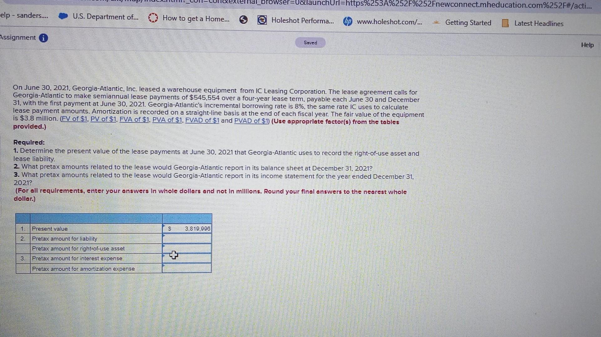 I'm stuck, please help browser=0&launchUrl=https%253A%252F%252Fnewconnect.mheducation.com%252F#/acti... elp - sanders... U.S. Department of...