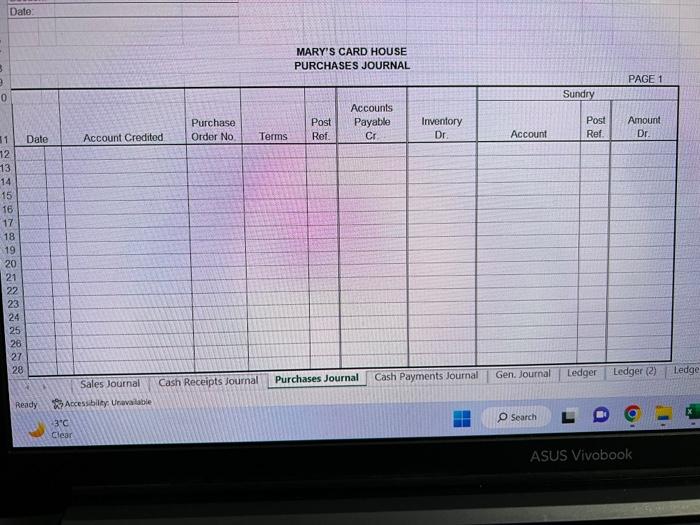 House in Halifax, your task is to Comprehensive review problem: a. Journalize