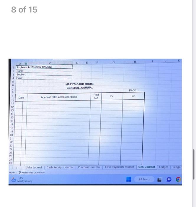 1 to Paton Lee for $400. 12 Paid X-Card Company invoice No.