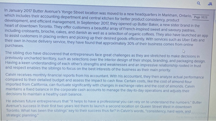 owners to strictly manage their cash resources? Can students use some of