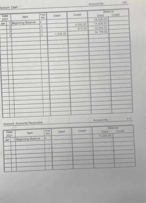 complete general ledger Account Factory Oworthead Account Advertising Expense Acoount Salaries Expense