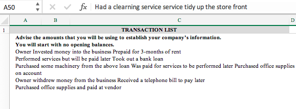  A D 1 A50 fx Had a clearning service service tidy
