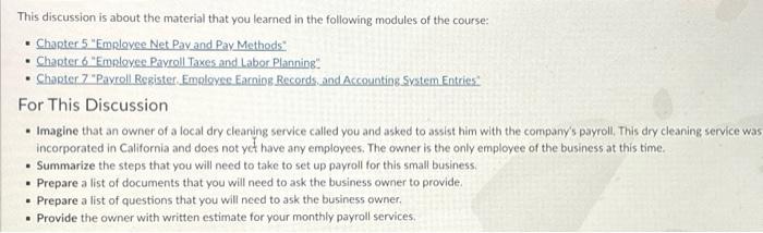 Please discuss the ff: This discussion is about the material that you