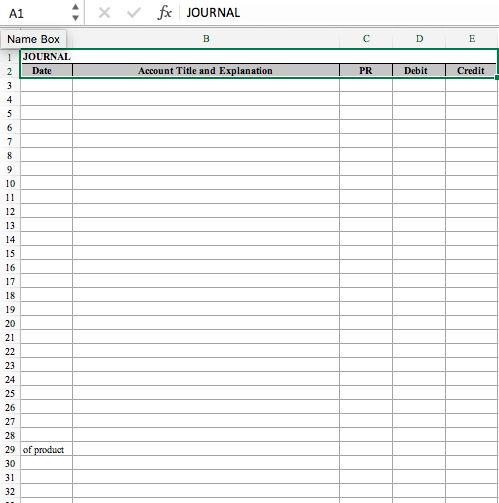 money from the business Received a telephone bill to pay later Purchased