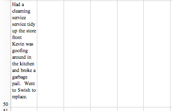 cannot be returned to stock Customer return some product that was returned