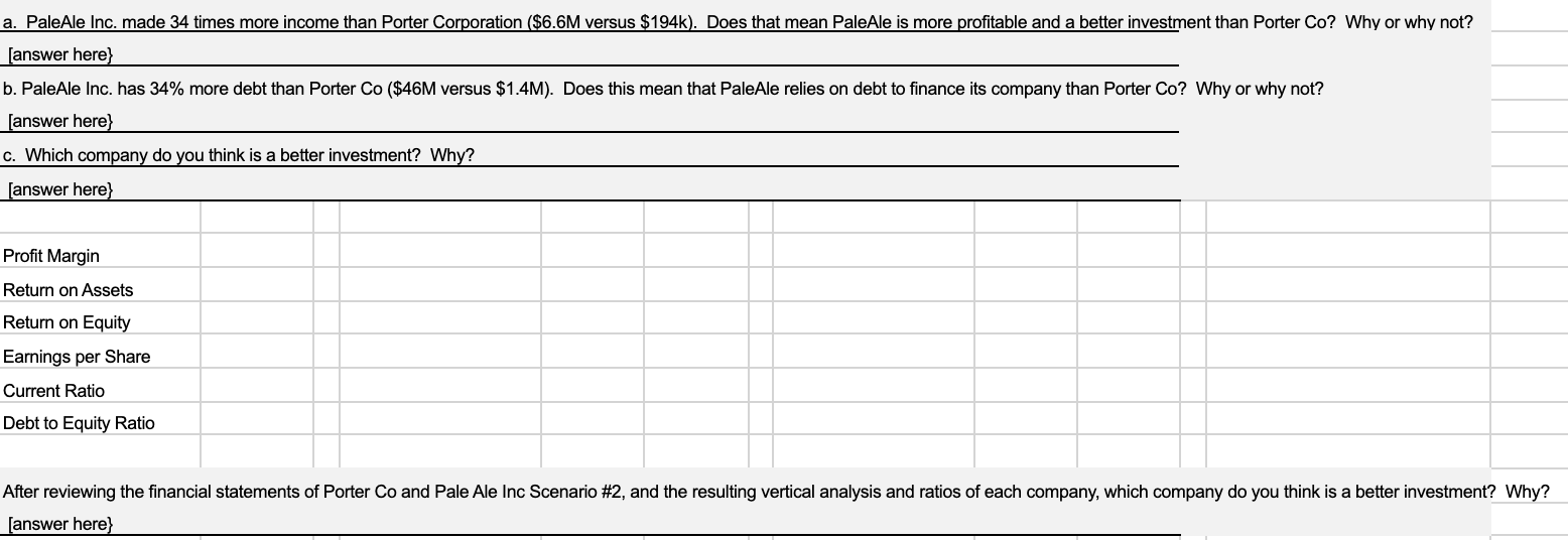 F: 3,252,570 3,252,570 Income Statement: Part 1 #1 and #2 Row 16-