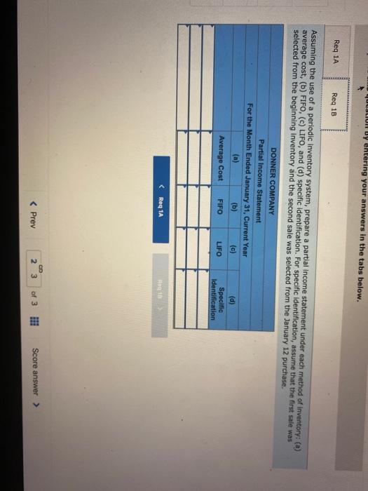 Alternative Inventory Methods Based on Income and Cash Flow L07-2,7-3 The following