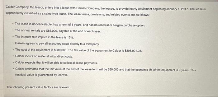  2. Prepare a table summarizing the lease receipts and interest income