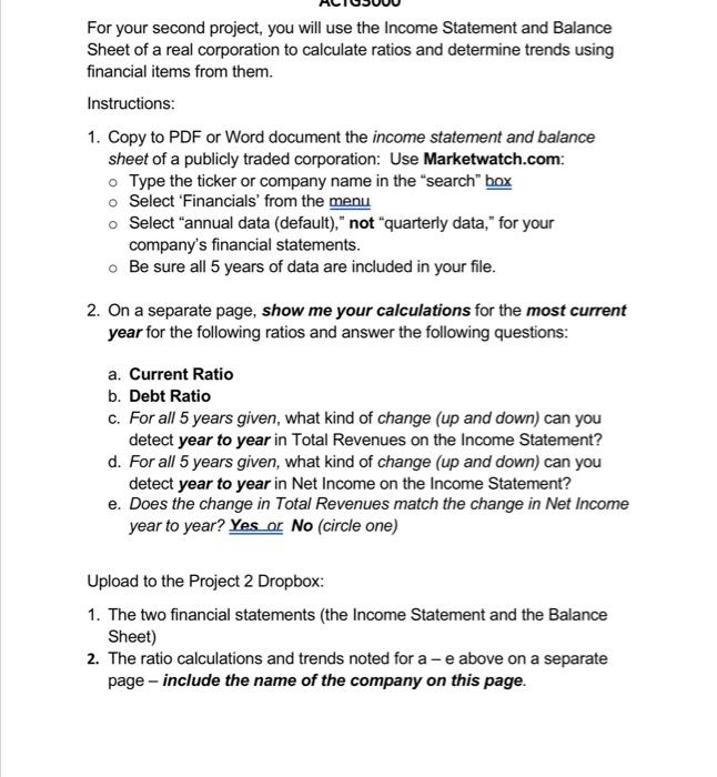 pls help me!! For your second project, you will use the Income