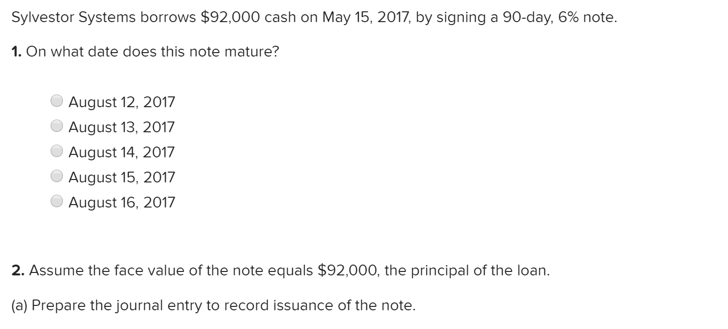 (b) First, complete the table below to calculate the interest expense