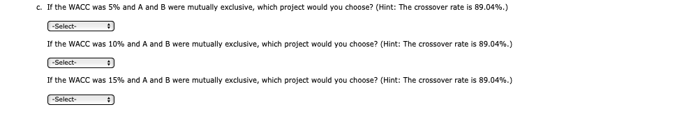 following cash flows (in millions): 0 3 $15 1 2 H +