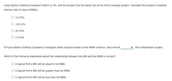 are reinvested at the same rate equal to the IRR. However, in