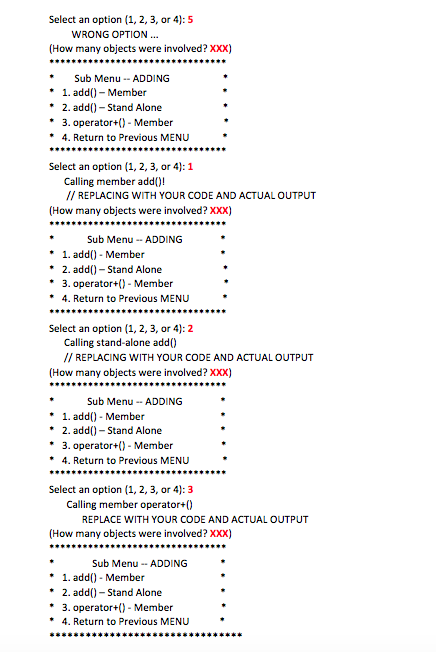 main(String[] args) { FractionUtility.menuHw5(); } } ----------------------------------------------------------- FractionUtility.java --------------------------------------------- import java.util.Scanner; class