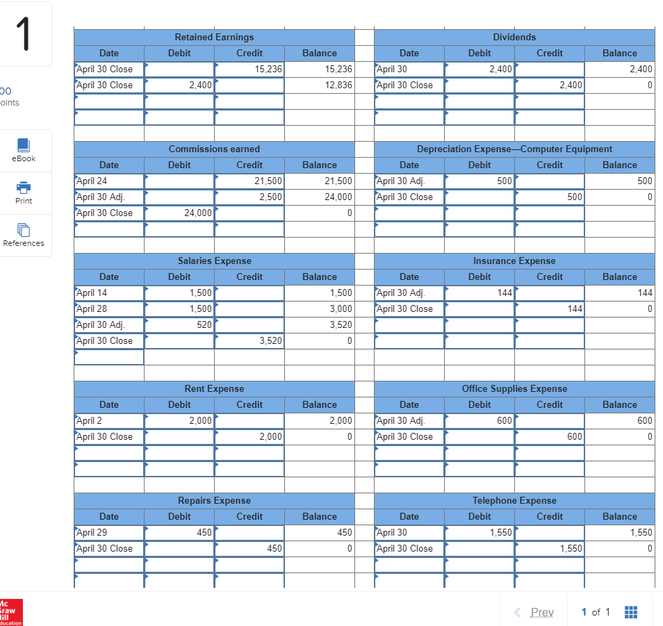 salaries earned by employees. 24 The company collected $21,500 cash on commissions