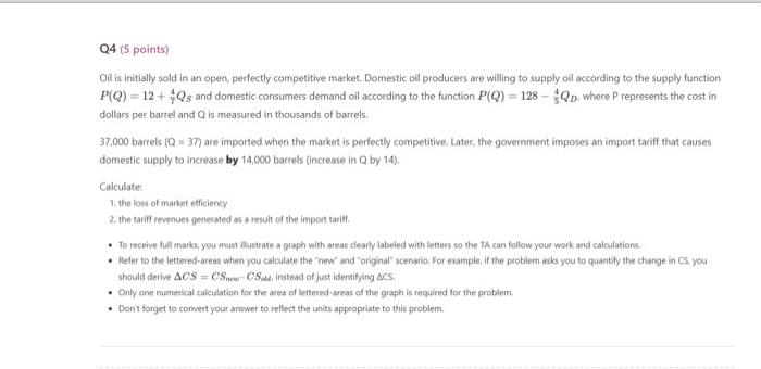 please Illustrate a graph clearly labeled with letters, and please do it