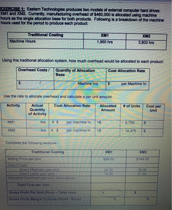% for the XM2 drive using the ABC system? Express your answer
