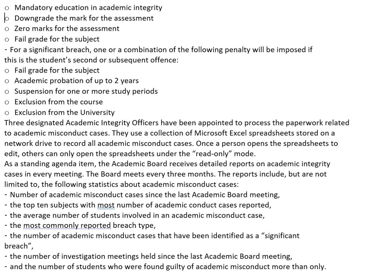 contain many spreadsheets. Assessment 1 Case Scenario ABC University currently employs a