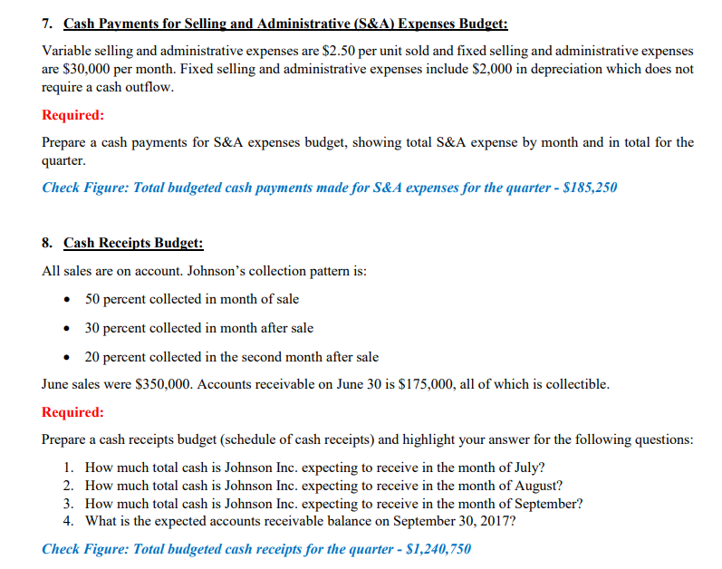 show formulas I need step 3, 4, 5 and Step 6, 7