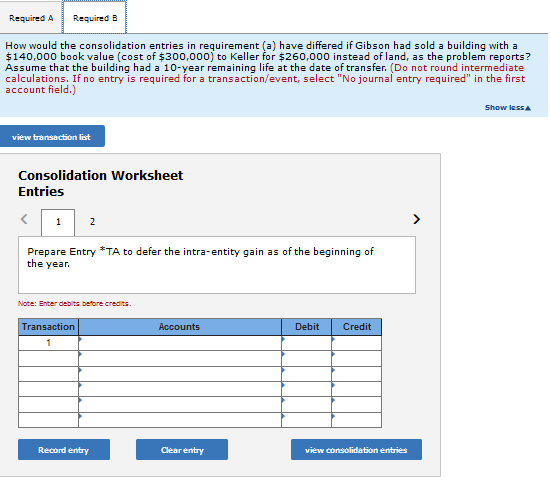 year ending December 31, 2018, follow. Gibson acquired a 60 percent interest