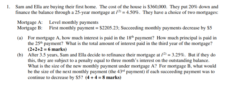 plz show the steps without using excel 1. Sam and Ella are