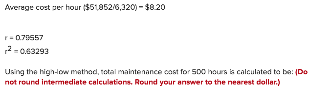 profit plan for the upcoming year. The cost behavior pattern of the