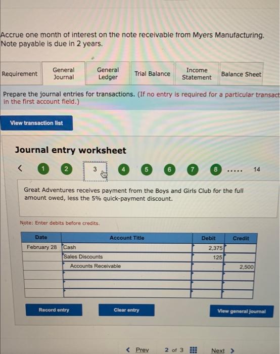(If no entry is required for a particular transaction/e in the first