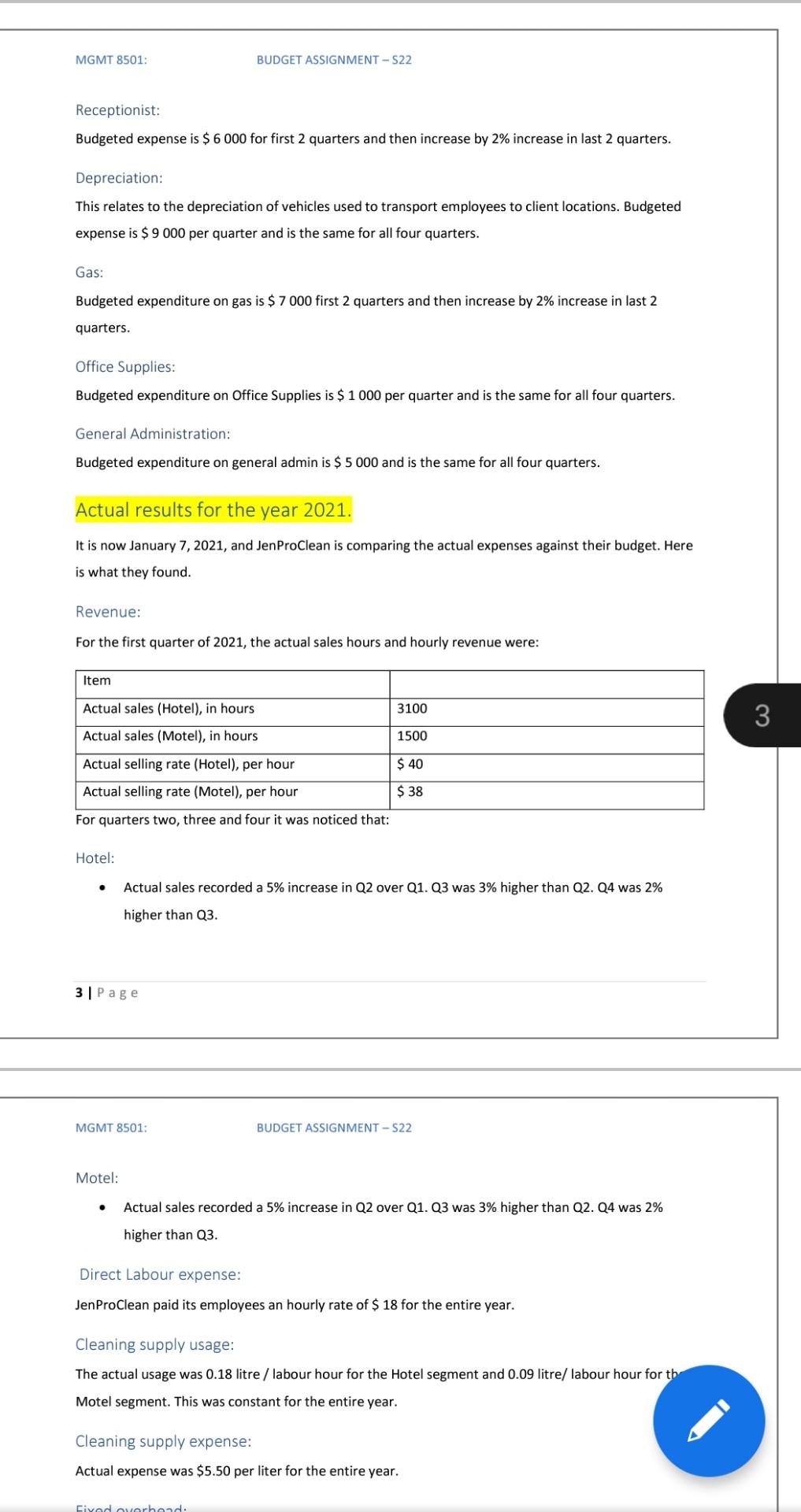 thank you Budget for the year 2021: The budget for the year