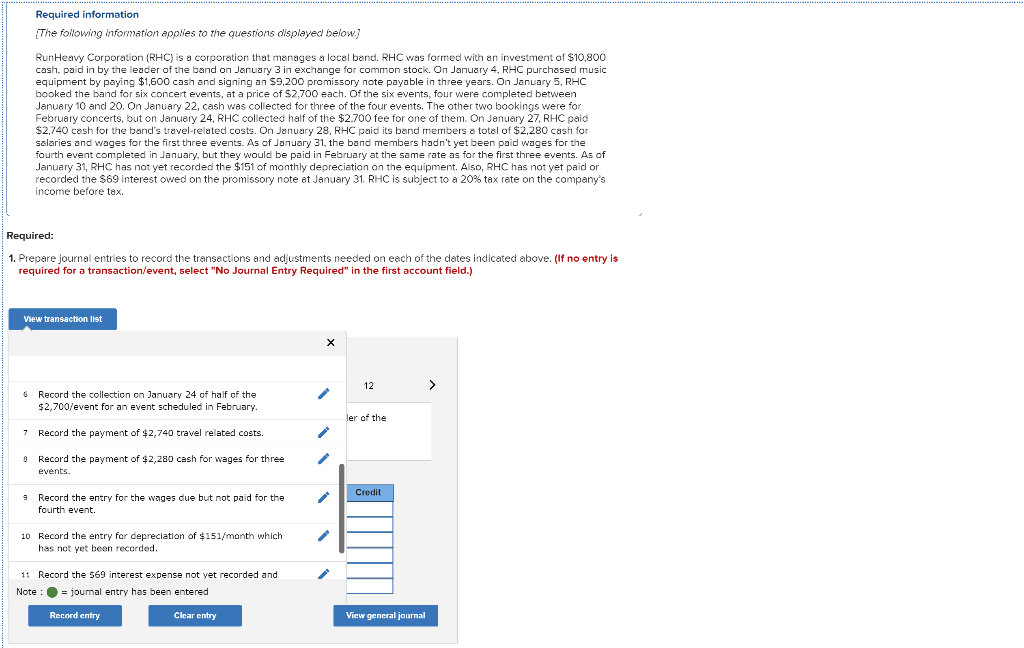 from requirement 1 to T-accounts, calculate ending balances. Cash Accounts Receivable Beg.