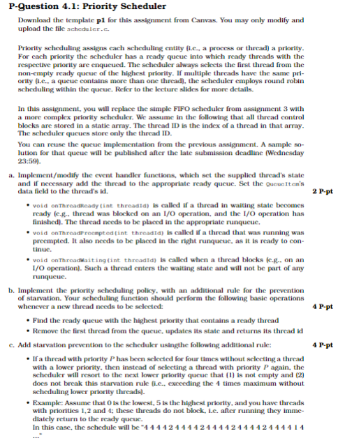 Code in C. The files are at the bottom Hints: The simplest