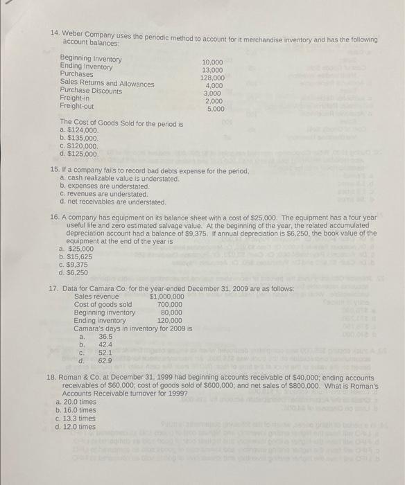 otf, a. Allowance for Doubtful Accounts should be credited. b. Accounts Receivable