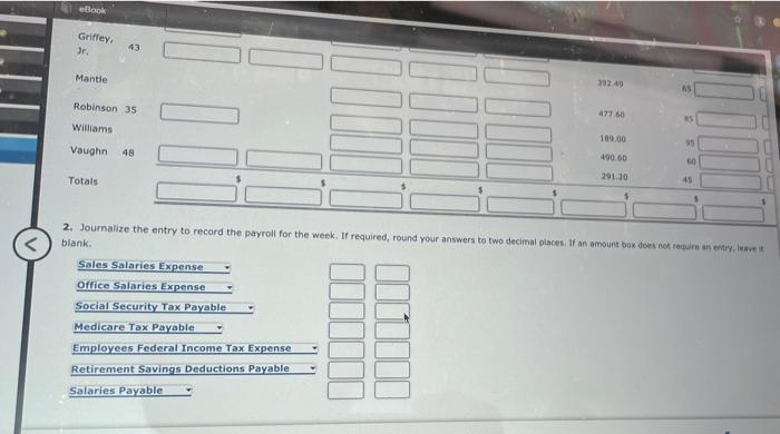 $46 $486.68 $50 Cobb 42 32 295.84 110 Clemente 47 24 230.28