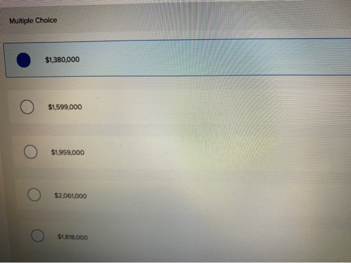 following information: Cash $250,000; Patents and copyrights = $630,000; Accounts payable $380,000;