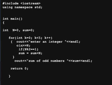  - For each statement shown above, write c1, c2 etc and
