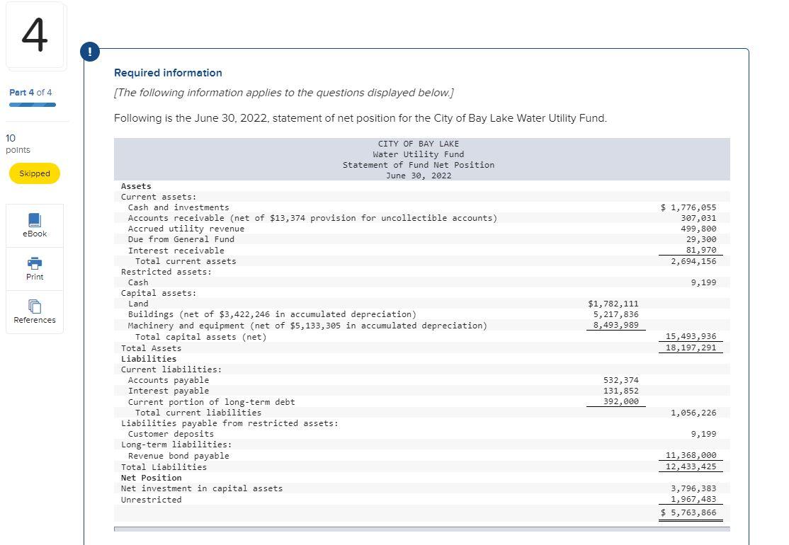  need help Preparing a statement of cash flows for the Water