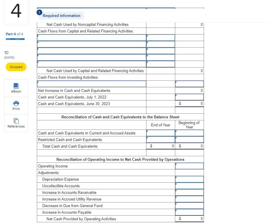 by a minus sign.) 4 Required information Part 4 of 4 [The