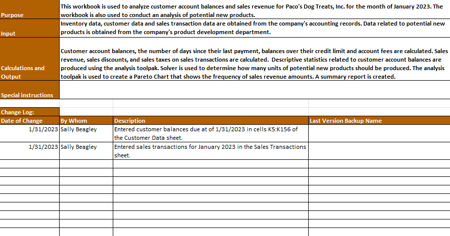 contents. In cell C5 of the Inventory Data worksheet, use the LEFT