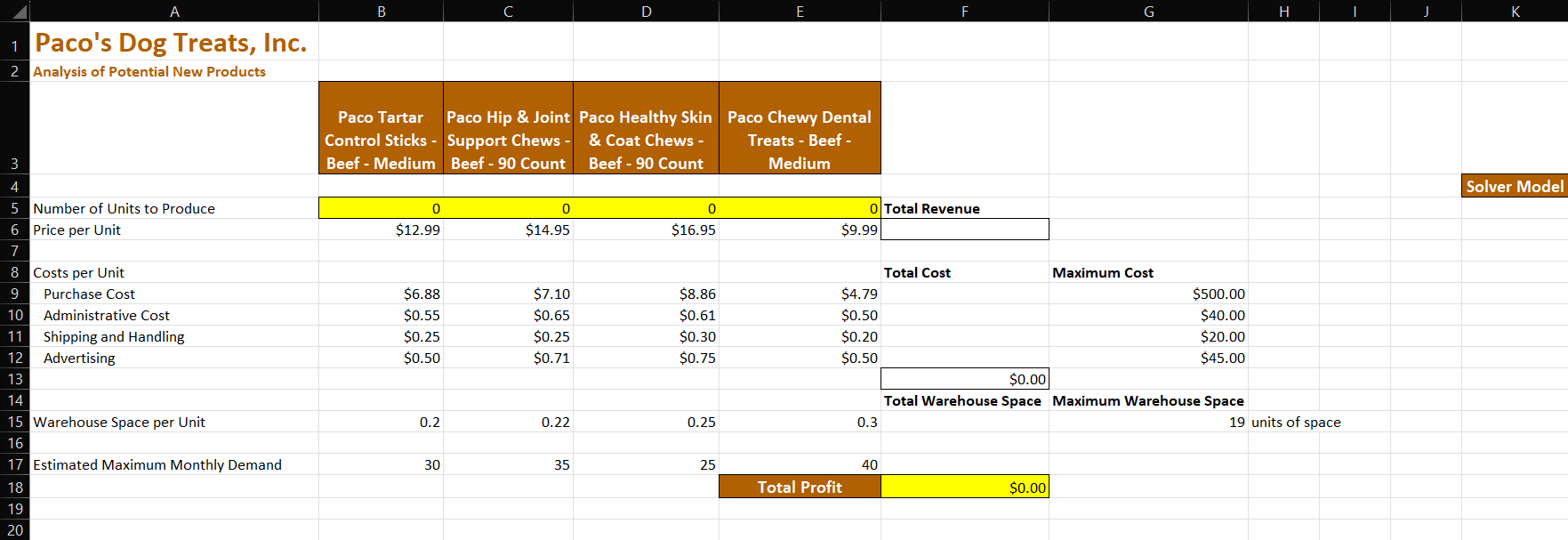 be used more than once in the formula. (The category for the