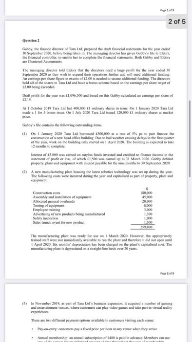 information (#) in s financial statements for the year ended 30 June