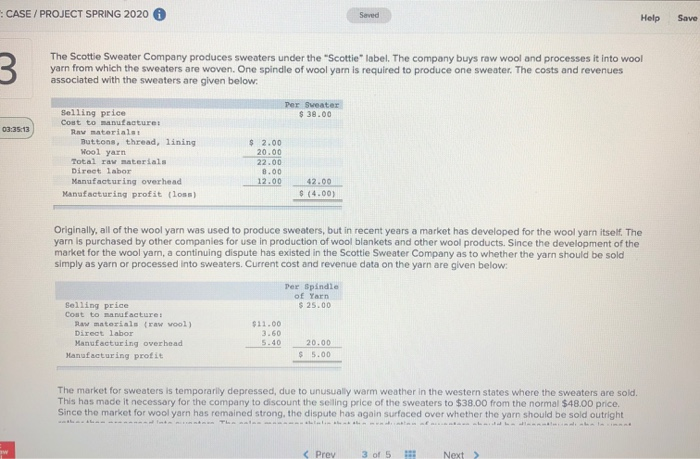  CASE / PROJECT SPRING 2020 Seved Help Save The Scottie Sweater